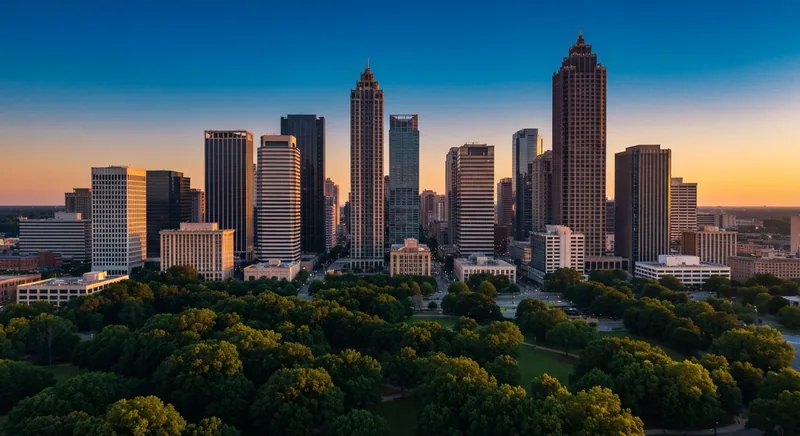 Atlanta skyline representing Georgia business opportunities